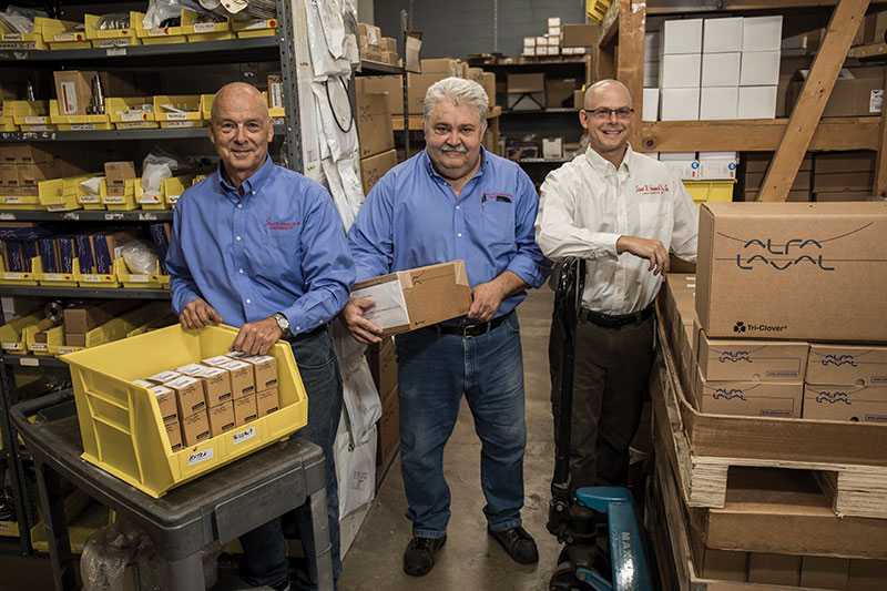 warehouse and fulfillment team